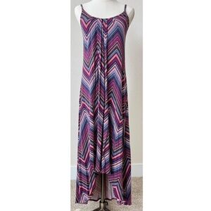 Cynthia Rowley Multicolor Hi Lo Maxi Dress